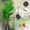 Height Adjustable LED Ring Grow Light Full Spectrum Indoor Plant Lamp USB Powered 3