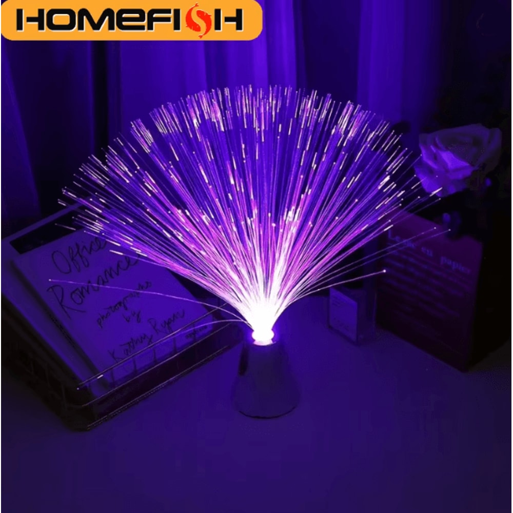 Fiber Optic Star Sky Night Light Color Changing LED Decor Lamp For Home And Events 0