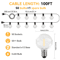 Outdoor LED Fairy String Lights 30M Vintage G40 Patio Garden Light For Parties And Weddings 4