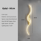 Modern LED Wall Lamp Minimalist Bedside Wall Light Long Strip Indoor Sconce 8