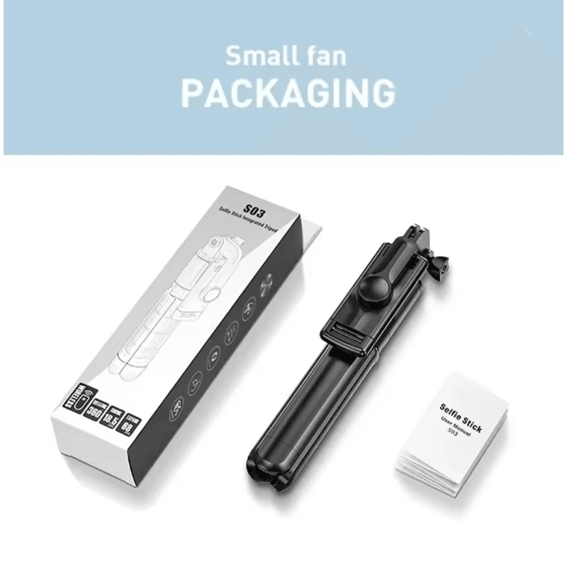 360 Degree Flexible Selfie Stick Tripod With Wireless Remote For Mobile Phones 2