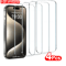 Tempered Glass Screen Protector For IPhone Full Coverage Protective Glass 4 Pack 0