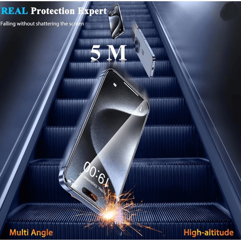 Tempered Glass Screen Protector For IPhone Full Coverage Protective Glass 4 Pack 1