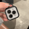 Glitter Camera Lens Protector For IPhone Diamond Ring Glass Cover Set 8