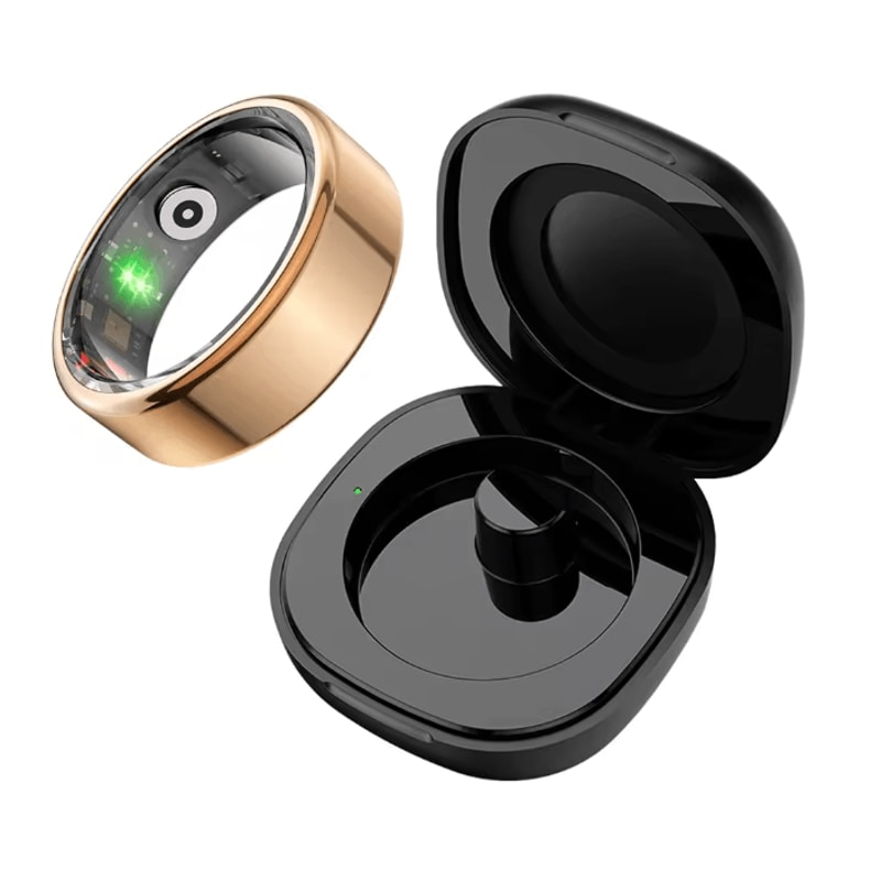 COLMI R02 Smart Ring Health Monitor With Charging Case Long Battery Life Waterproof 4
