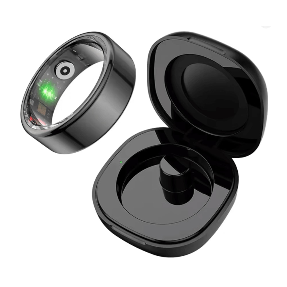 COLMI R02 Smart Ring Health Monitor With Charging Case Long Battery Life Waterproof 5