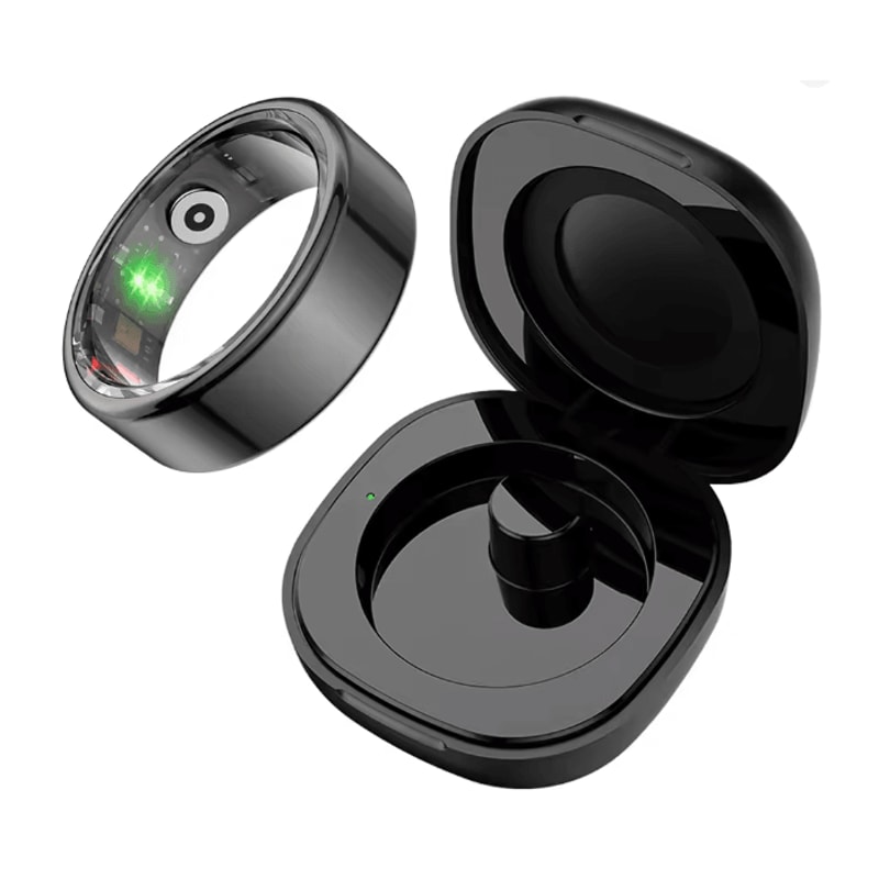 COLMI R02 Smart Ring Health Monitor With Charging Case Long Battery Life Waterproof 5