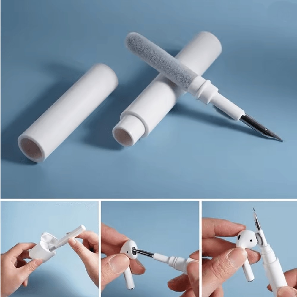 Wireless Earbuds Cleaning Kit Earphone Cleaning Pen Brush Tool For AirPods And Headsets 1