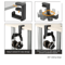 360 Degree Rotating Desk Clip Headphone Stand Adjustable Gaming Headset Hook 2