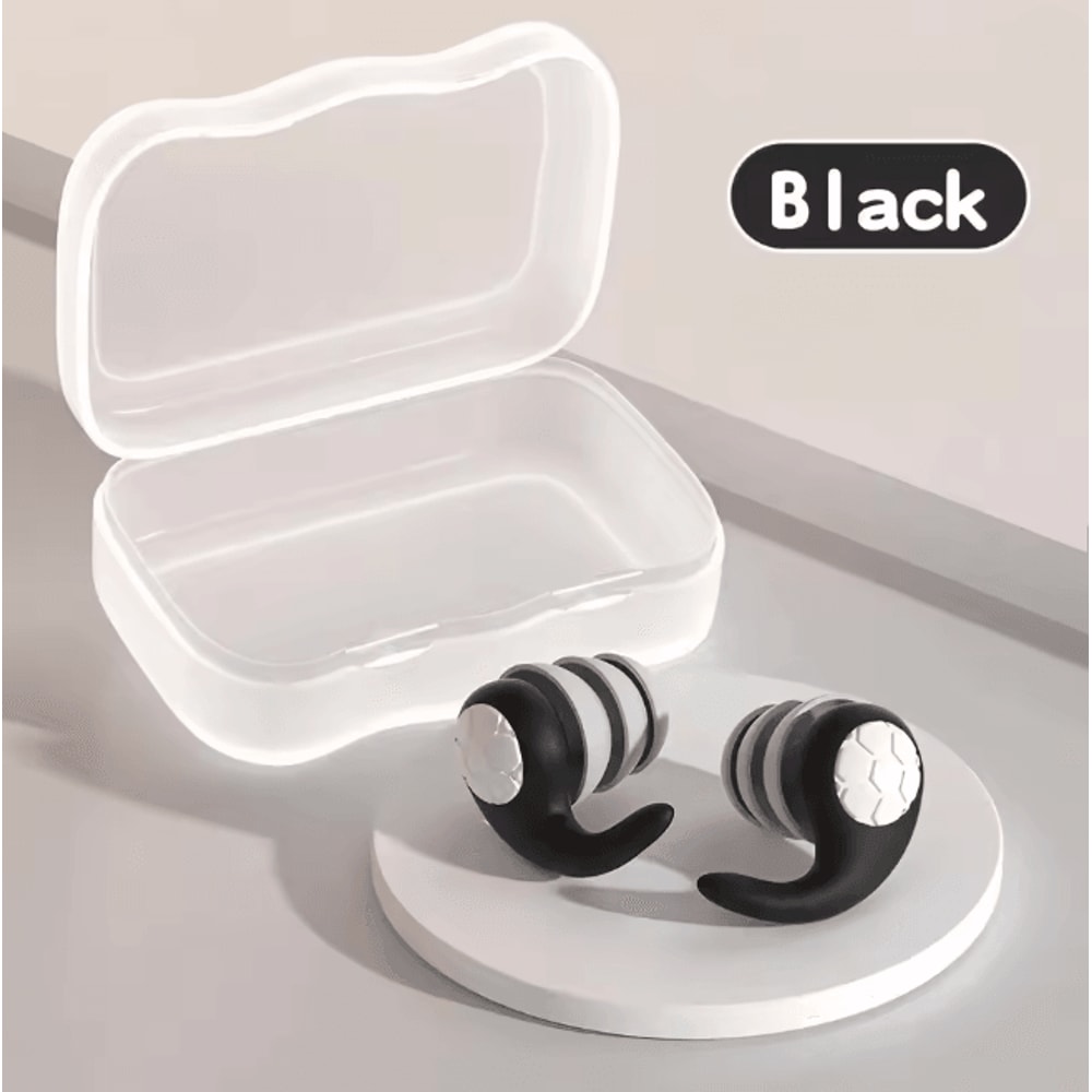 Soft Silicone Earplugs Noise Canceling Waterproof Ear Protection For Sleep And Swimming 7