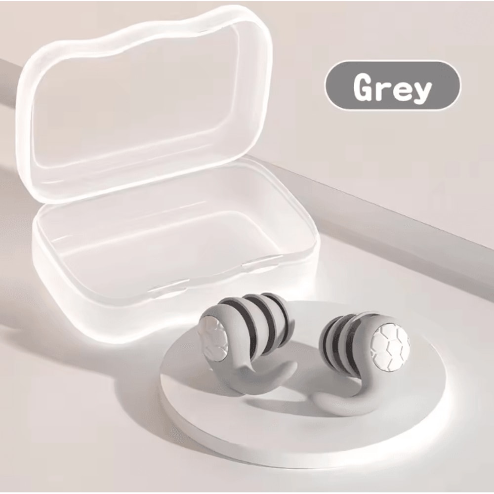 Soft Silicone Earplugs Noise Canceling Waterproof Ear Protection For Sleep And Swimming 8