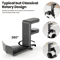 360 Degree Rotating Desk Clip Headphone Holder No Punch Headset Stand 0
