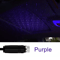 Mini LED Car Roof Star Projector Ambient Night Light USB Plug And Play 5