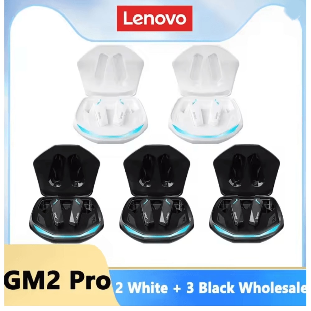 Lenovo GM2 Pro Wireless Gaming Earbuds Bluetooth Low Latency In Ear Headphones 10