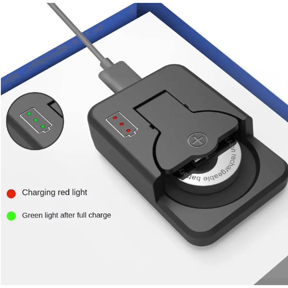 Button Battery Charger Universal Coin Cell Charger With LED Indicator 0