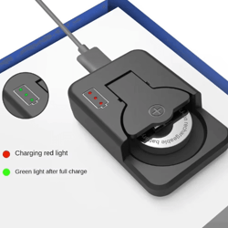 button battery charger universal coin cell charger with led indicator