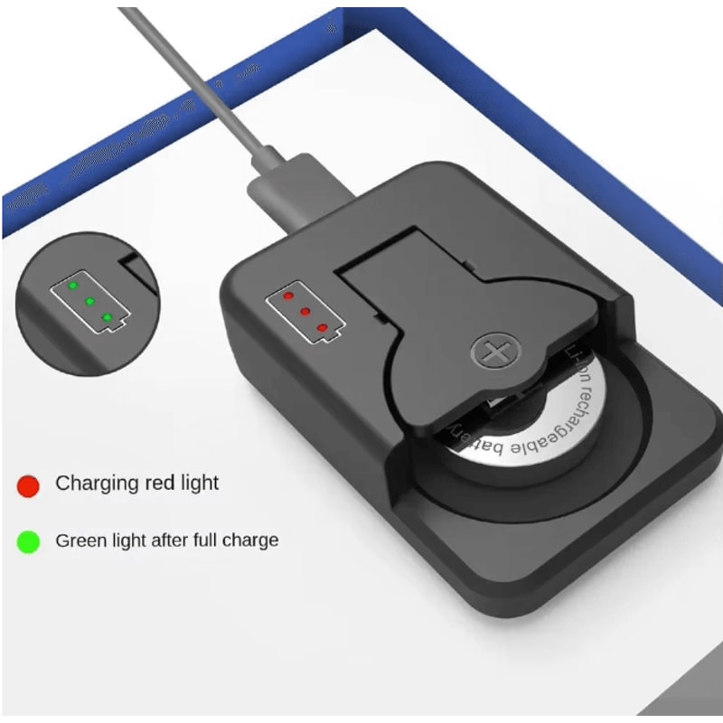 Button Battery Charger Universal Coin Cell Charger With LED Indicator 0