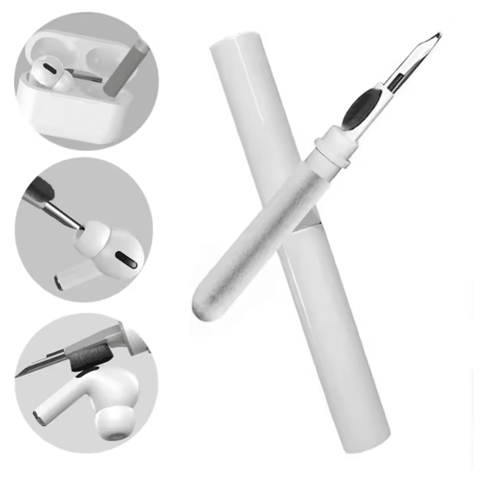 3 In 1 Earphone Cleaning Pen Dust Removal Tool For Phones Tablets And Headphones 4