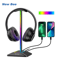 New Bee Z8 RGB Gaming Headset Stand With USB Ports Desk Headphone Holder 0