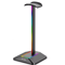 New Bee Z8 RGB Gaming Headset Stand With USB Ports Desk Headphone Holder 4