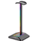 New Bee Z8 RGB Gaming Headset Stand With USB Ports Desk Headphone Holder 4