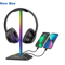 New Bee Z8 RGB Gaming Headset Stand With USB Ports Desk Headphone Holder 0