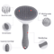Self Cleaning Pet Brush For Dogs And Cats Grooming And Deshedding 3