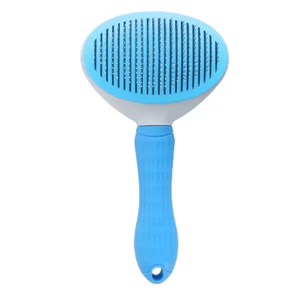 Self Cleaning Pet Brush For Dogs And Cats Grooming And Deshedding 4