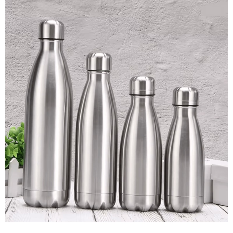 Stainless Steel Water Bottle For Sports Travel And Daily Use 0
