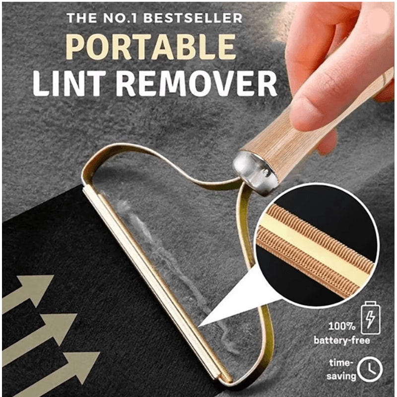 Portable Manual Lint Remover Pet Hair Brush For Clothes And Sofa 1