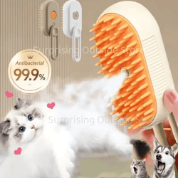3 in 1 pet spray massage brush for dogs and cats grooming