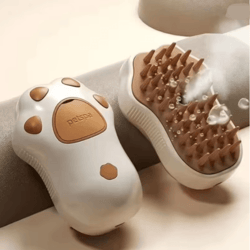 silicone pet massage spray brush for dogs and cats grooming