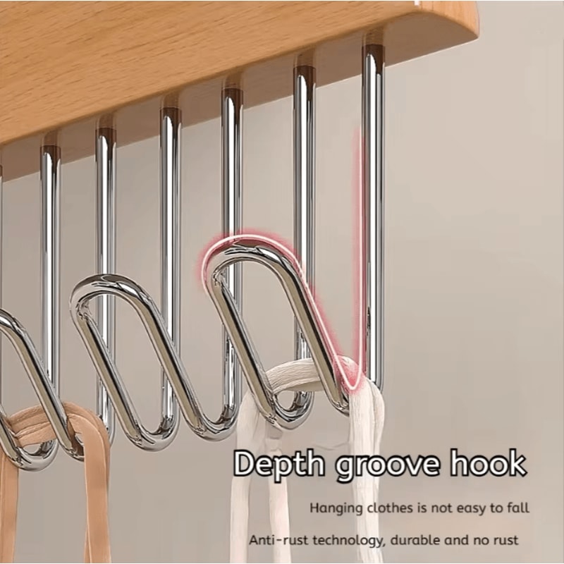 Multifunctional Bra Hanger Organizer For Wardrobe Storage 1