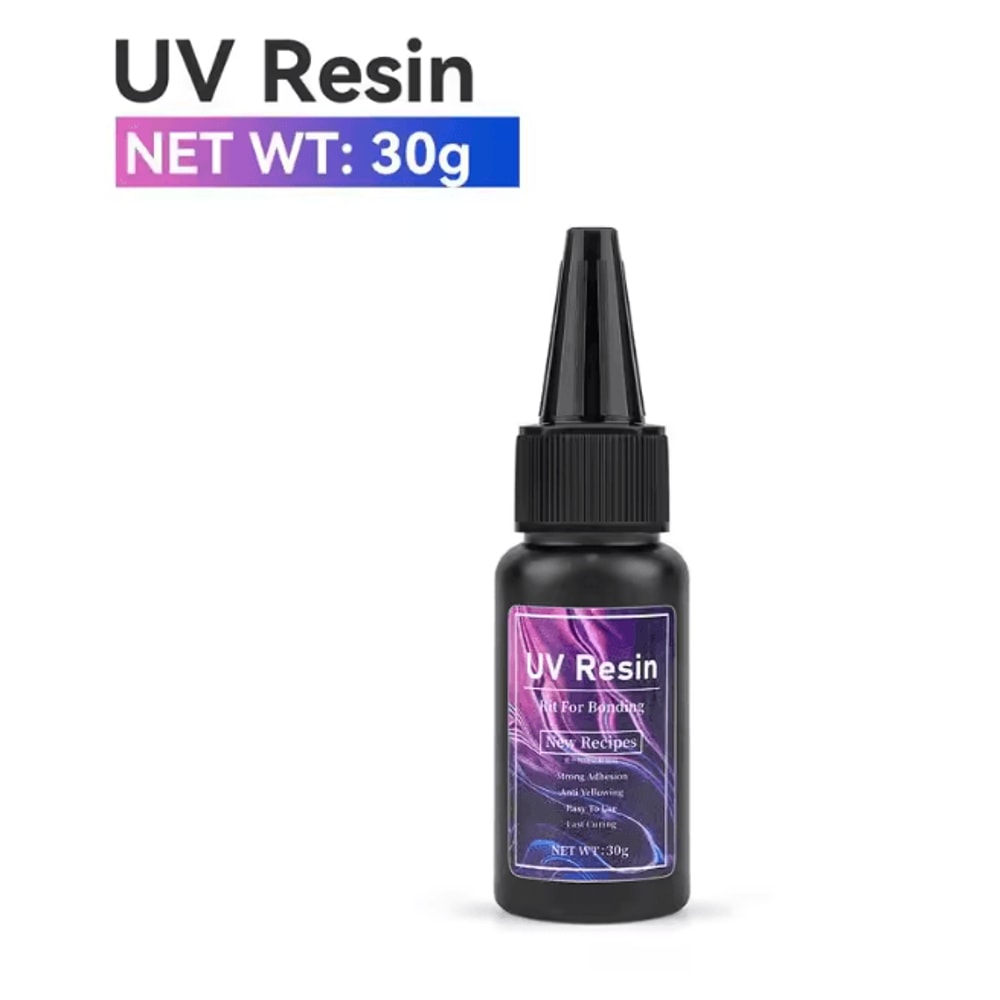 UV Resin Glue For Jewelry Making Clear Fast Curing Epoxy 4