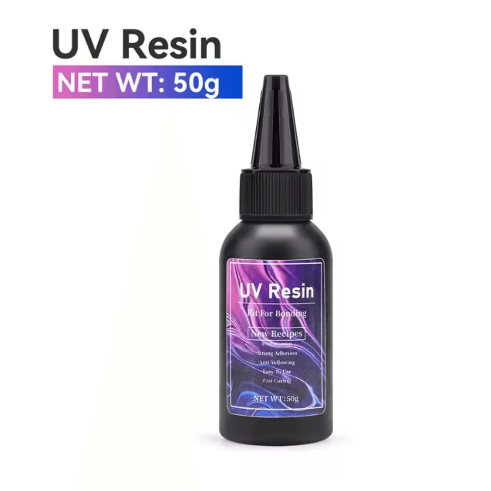 UV Resin Glue For Jewelry Making Clear Fast Curing Epoxy 5