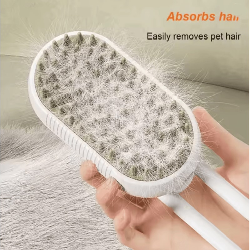 Pet Spray Massage Comb For Dogs And Cats Hair Removal Brush 1