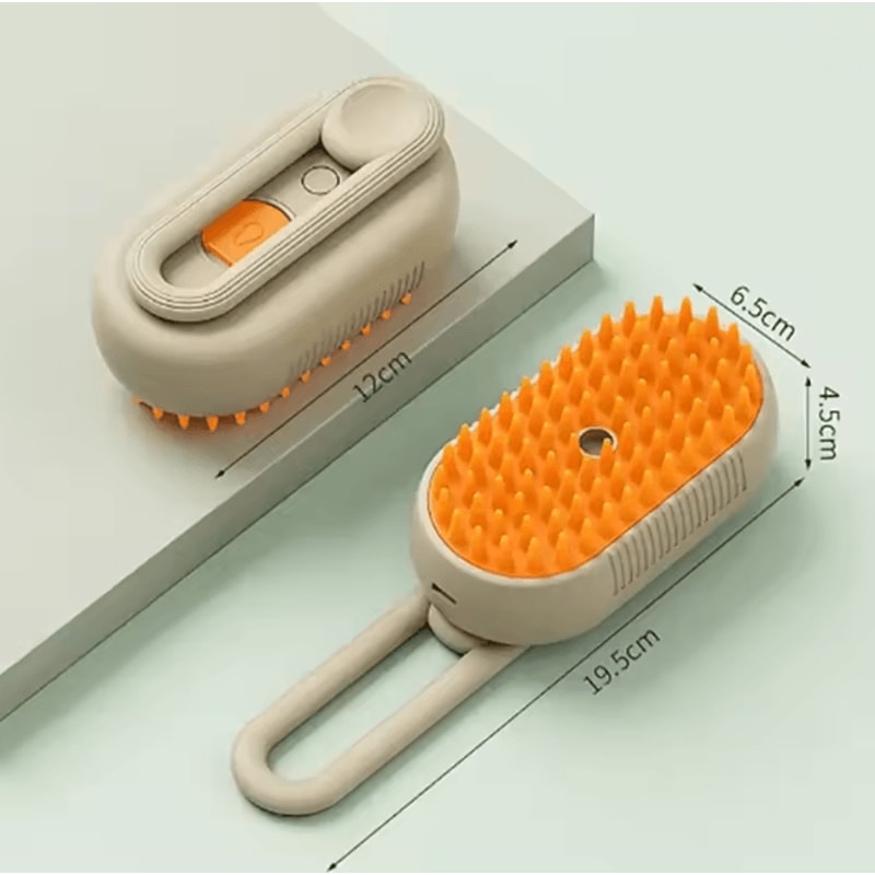 Pet Spray Massage Comb For Dogs And Cats Hair Removal Brush 4