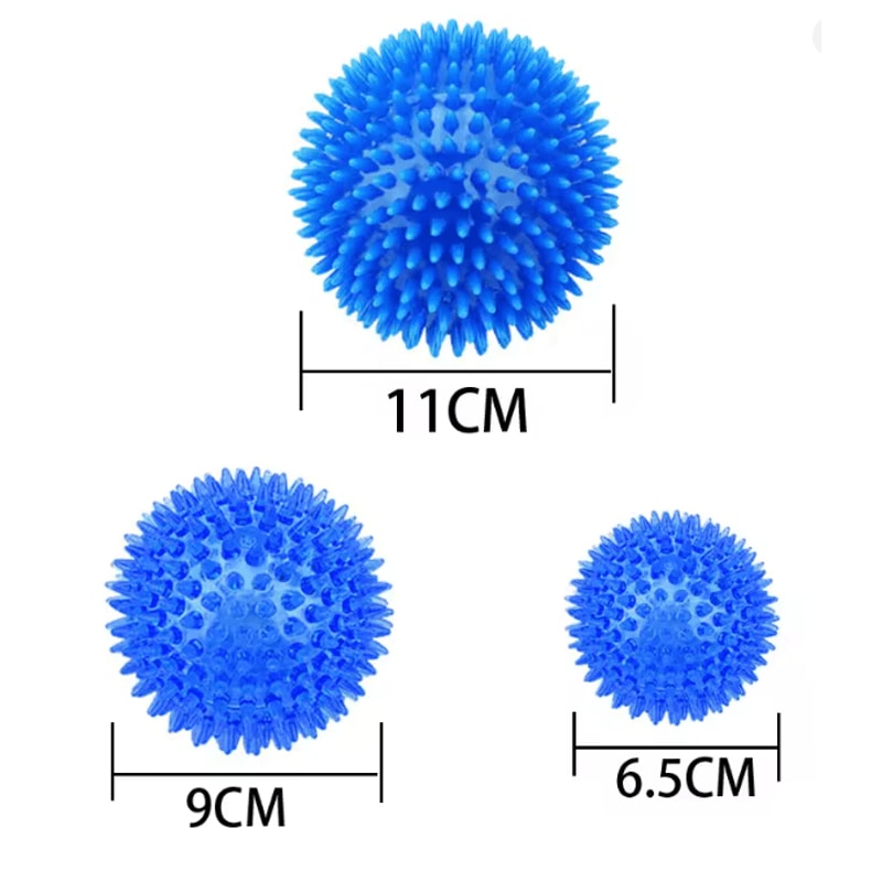 Squeaky Chew Ball Dog Toy For Teeth Cleaning And Training 1