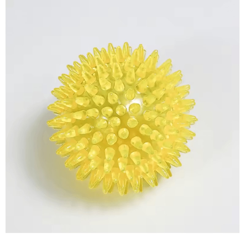 Squeaky Chew Ball Dog Toy For Teeth Cleaning And Training 4