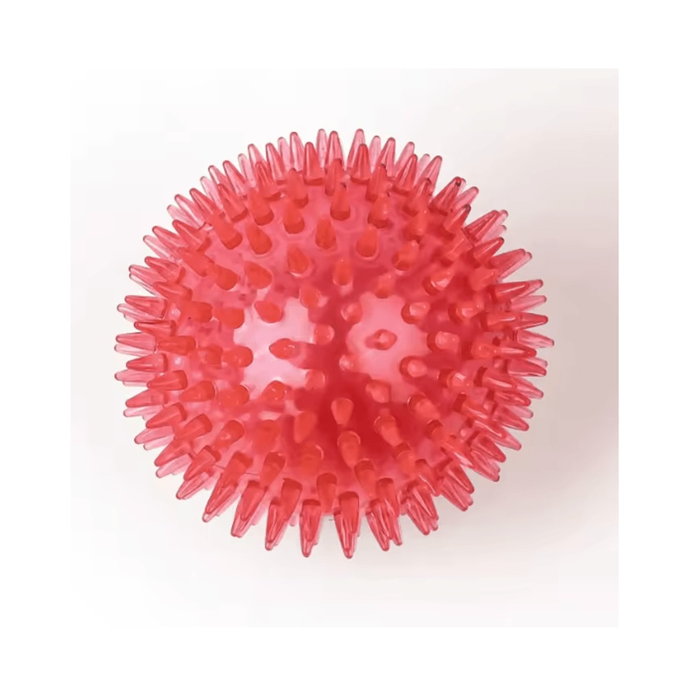 Squeaky Chew Ball Dog Toy For Teeth Cleaning And Training 7