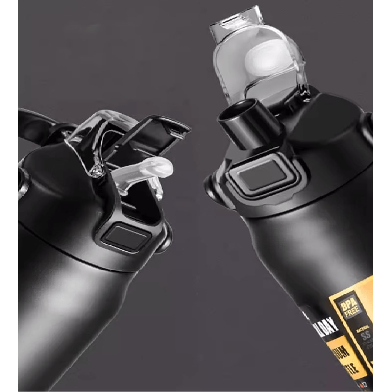 Stainless Steel Thermal Tumbler With Straw For Hot And Cold Drinks 1