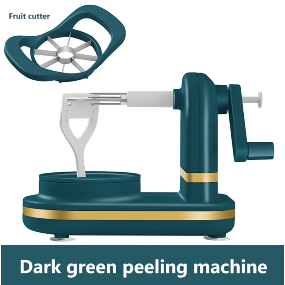 Manual Apple Peeler Hand Crank Fruit Peeling Machine With Stainless Steel Blades 1