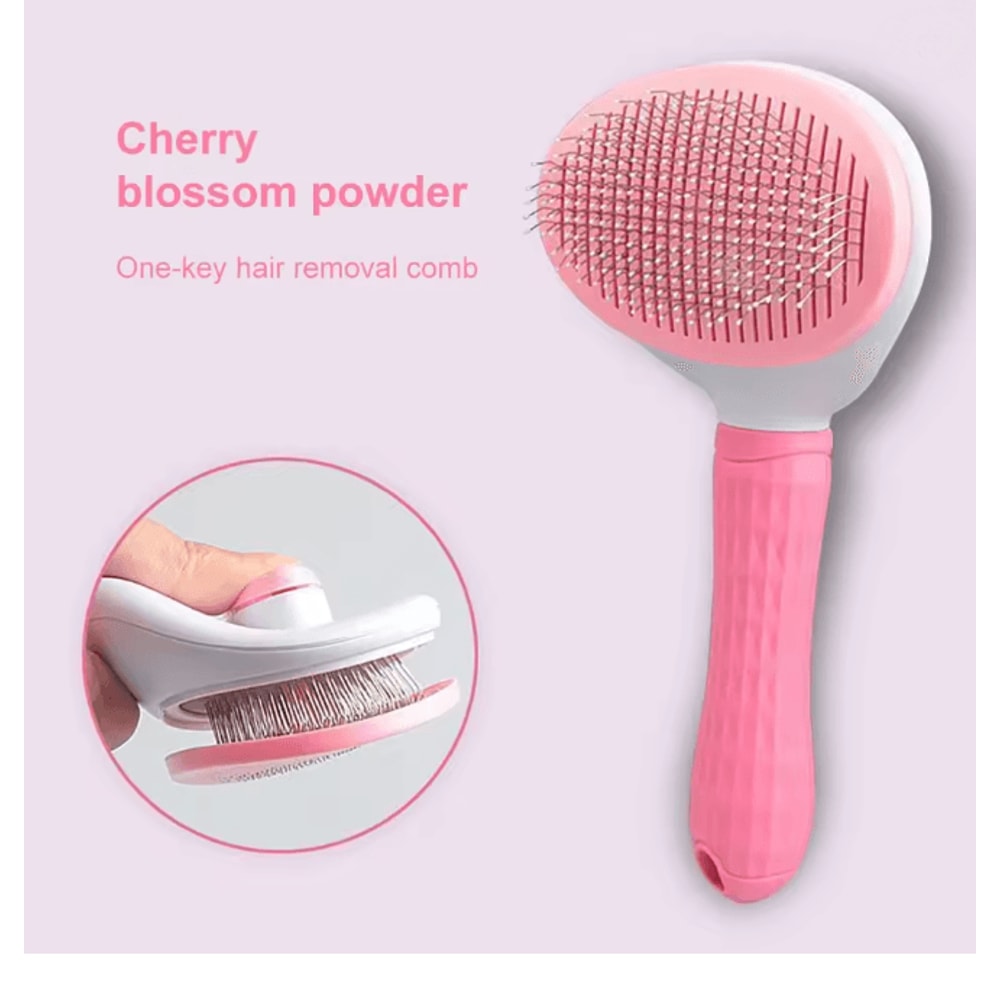 Dog Hair Remover Grooming Brush For Long Hair Dogs And Cats 5