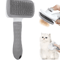 Dog Hair Remover Grooming Brush For Long Hair Dogs And Cats 8