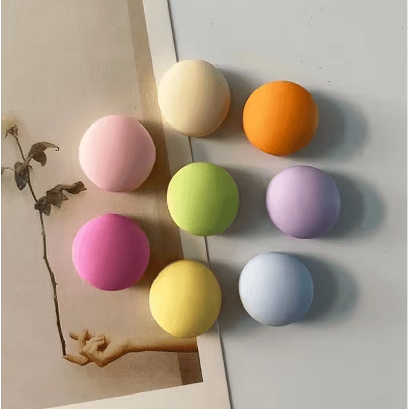 Cartoon Fridge Magnets Set Nordic Style Decorative Message Magnets 7