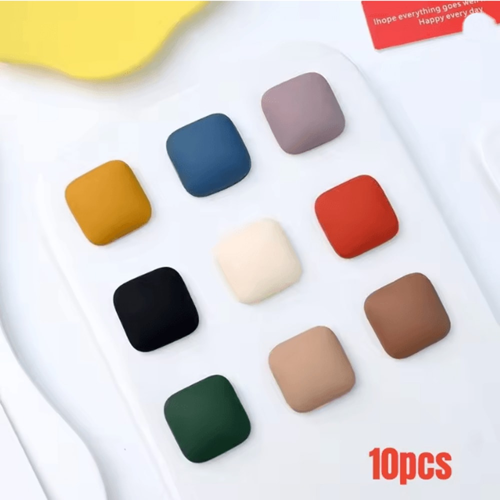 Cartoon Fridge Magnets Set Nordic Style Decorative Message Magnets 8