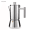 Stainless Steel Stovetop Espresso Maker Italian Moka Pot For Induction 0