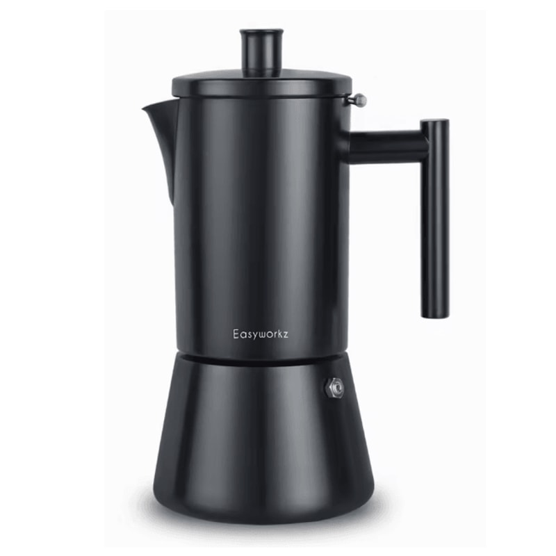 Stainless Steel Stovetop Espresso Maker Italian Moka Pot For Induction 8