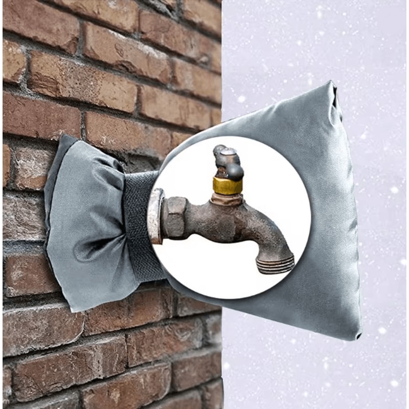 Outdoor Faucet Cover Winter Freeze Protection Garden Tap Insulator 0