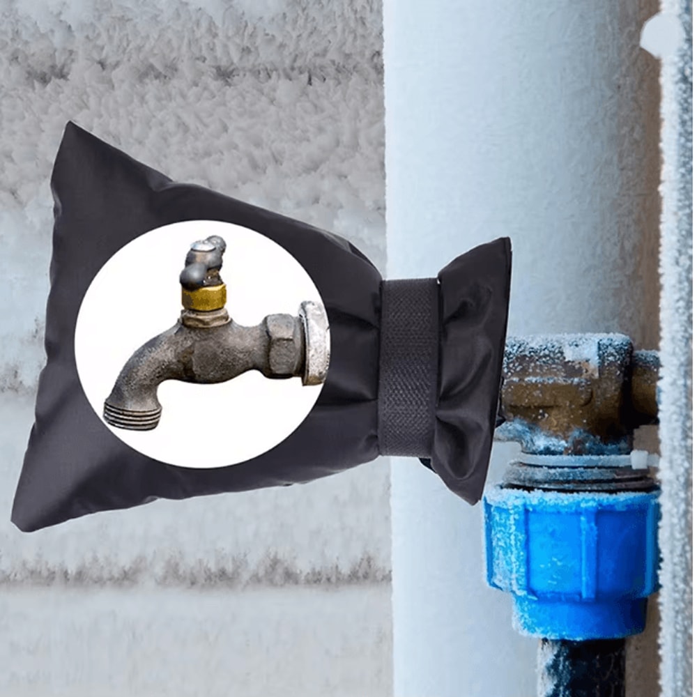 Outdoor Faucet Cover Winter Freeze Protection Garden Tap Insulator 2